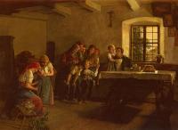 Waldmuller, Ferdinand Georg - The Center of Attention